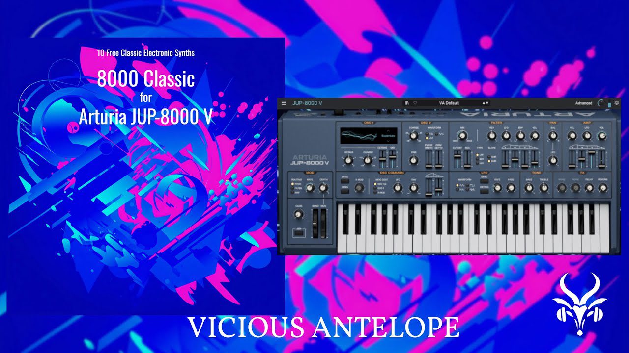8000 Classic free Arturia Jup-8000 V presets