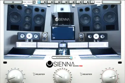 Sienna Free monitoring plugin by Acustica Audio