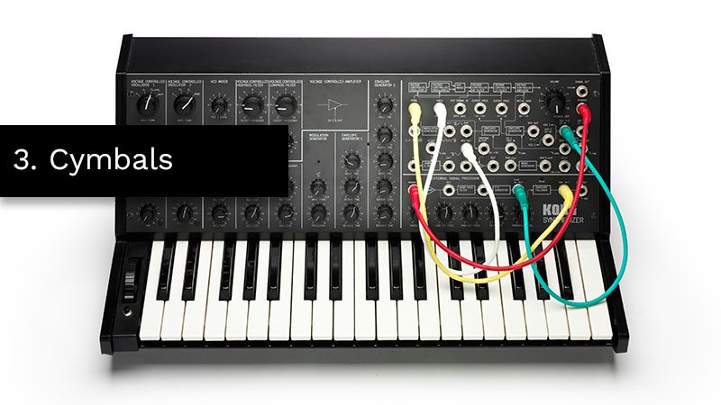Wave Alchemy MS-20 cymbal synthesis tutorial