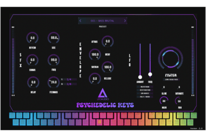 Psychedelic Keys Lite free virtual instrument by LFOAudio
