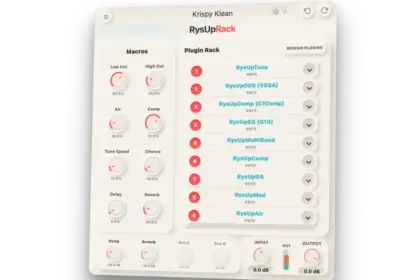RysUpRack plugin interface