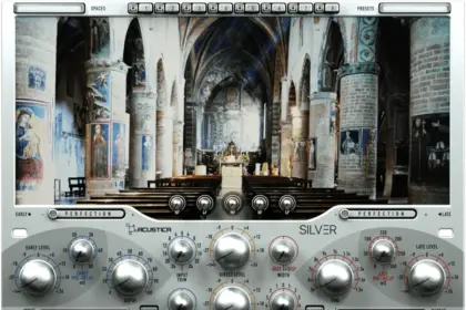 Silver free reverb plugin by Acustica Audio