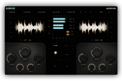 SURVIVE free clipping VST3 plugin by quietformat