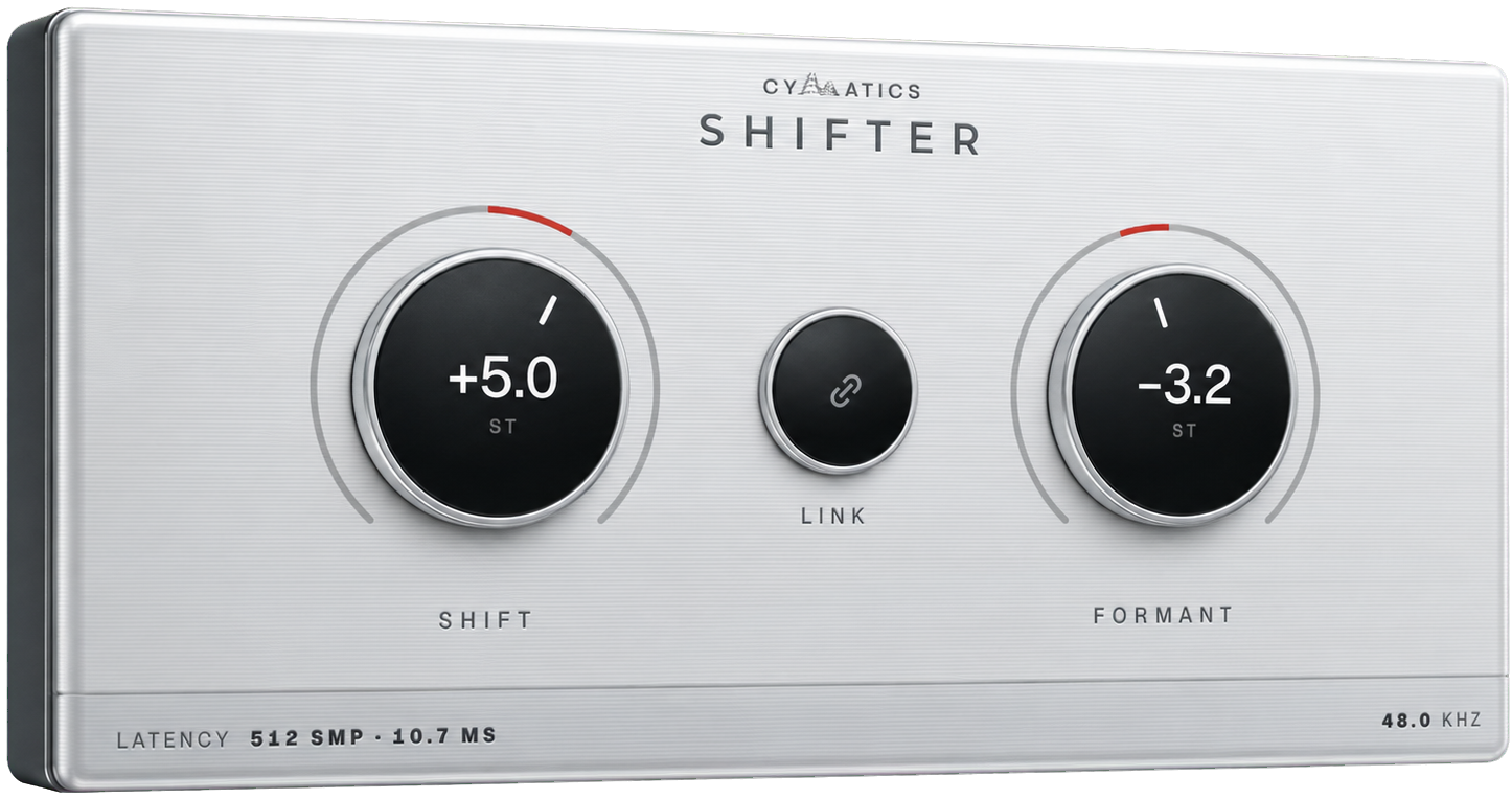 Cymatics SHIFTER free pitch and formant VST plugin