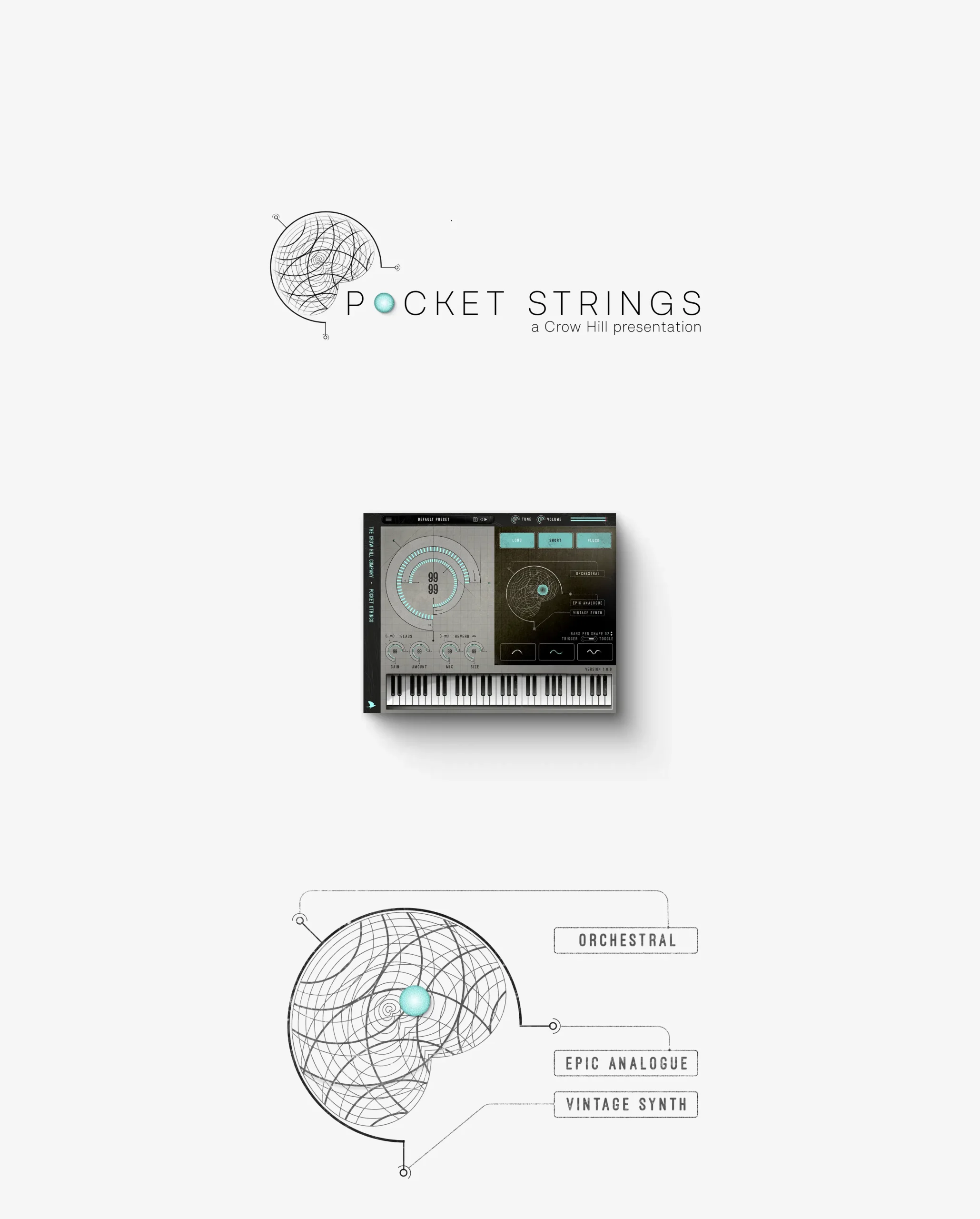 Pocket Strings free orchestral string VST instrument by The Crow Hill Company
