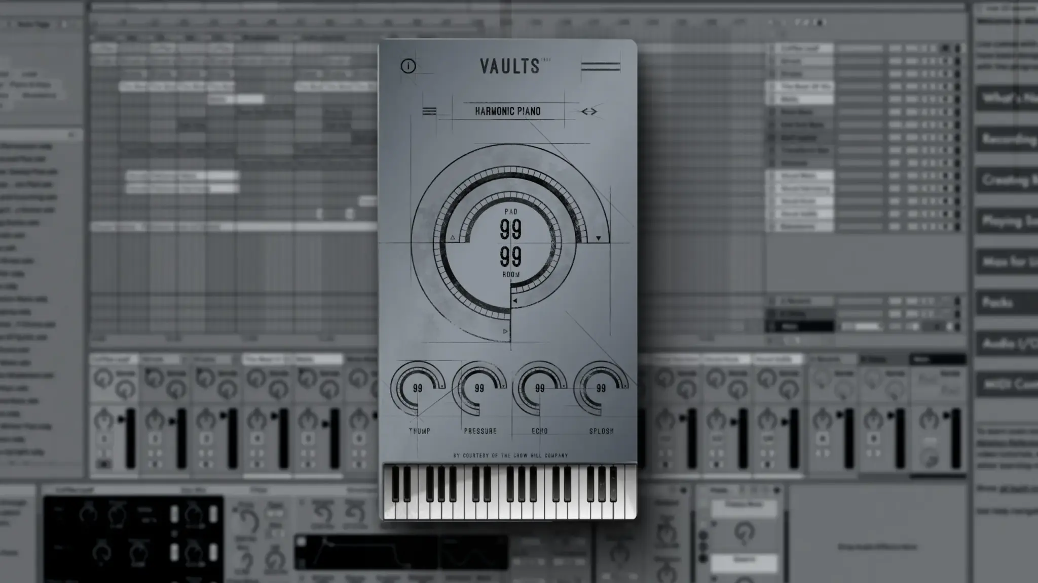 Crow Hill Harmonic Piano free VST instrument