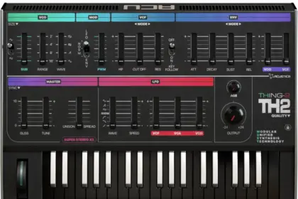 TH2 free synth plugin by Acustica Audio