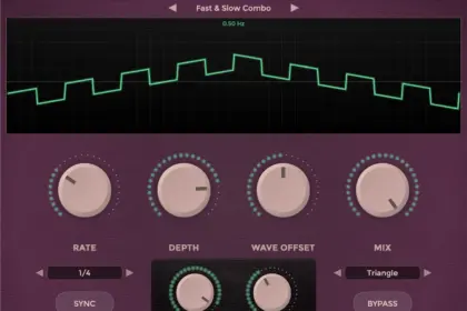 Tremolo Viola free tremolo plugin interface