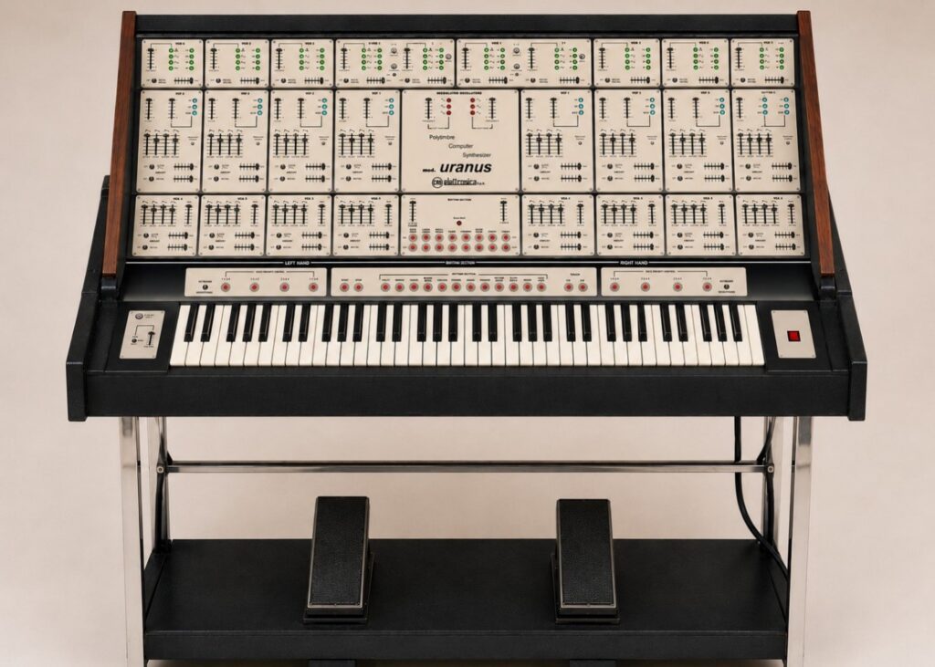 Original CRB Uranus 1 vintage Italian synthesizer