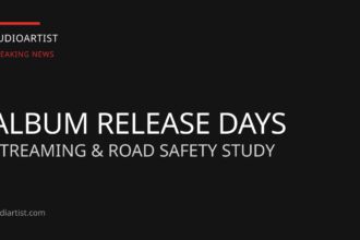 Album release days streaming and road safety study