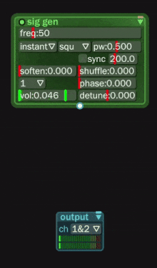 Bespoke Synth free modular DAW interface