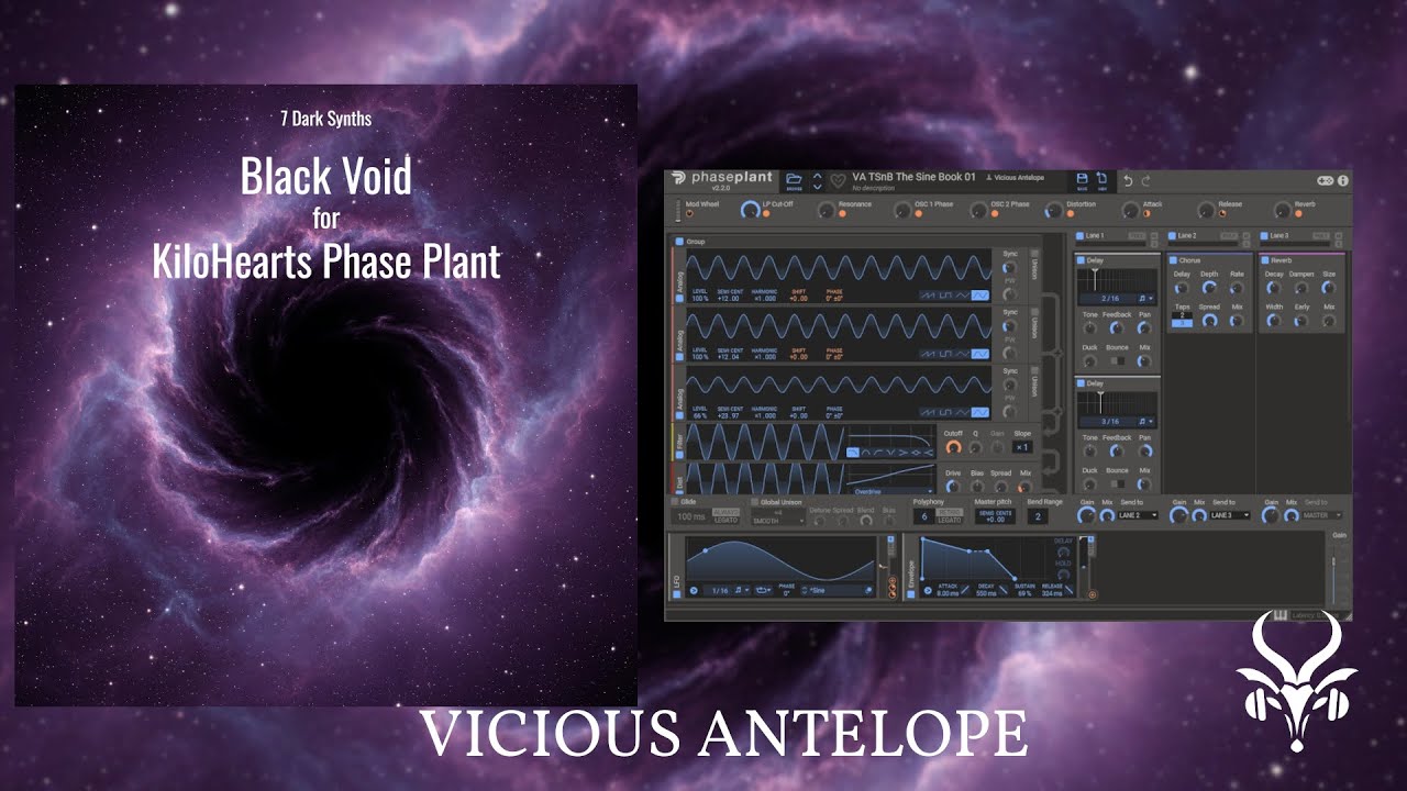 Black Void free Phase Plant presets