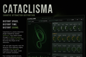 Cataclisma free distortion VST3 official visual by Creature From The Black