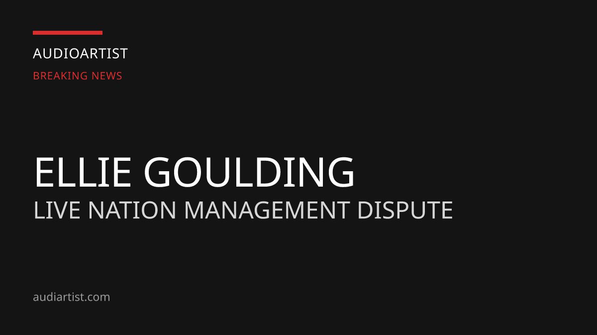 Ellie Goulding Live Nation management dispute