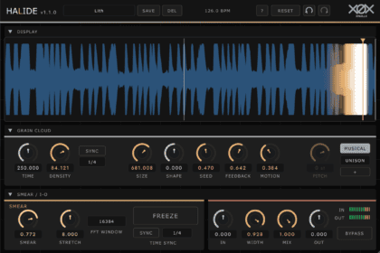 Halide free granular spectral smear VST plugin interface by XNULLX