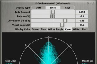 VST3: E-Goniometer400 (Windows-G) - FREE