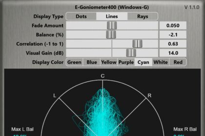 VST3: E-Goniometer400 (Windows-G) - FREE