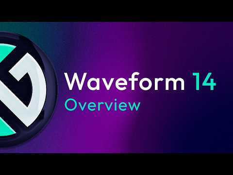 Tracktion Waveform 14 DAW overview