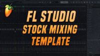 Free FL Studio stock plugin mixing template by mixedbyyeldo