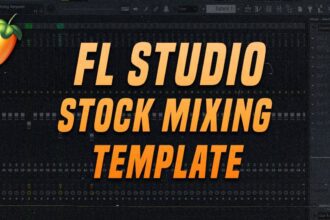 Free FL Studio stock plugin mixing template by mixedbyyeldo