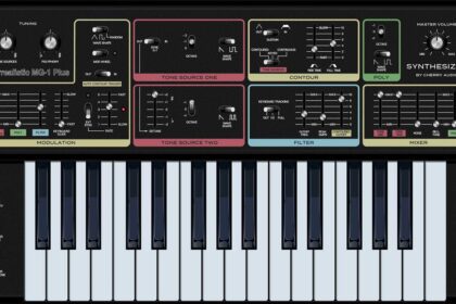 Surrealistic MG-1 Plus free analog synthesizer plugin by Cherry Audio