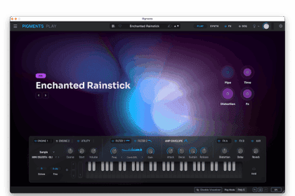 Arturia Pigments Play free multi-engine synthesizer VST interface