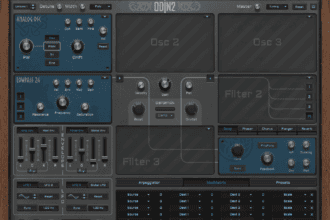 Odin 2 free open-source synthesizer plugin interface