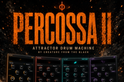 Percossa II Attractor Drum Machine official visual by Creature From The Black