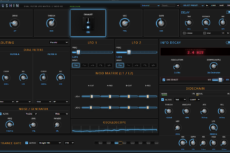 Mushin free multi-effect VST3 plugin interface
