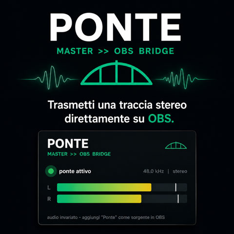 Ponte OBS Bridge official visual by Creature From The Black