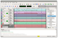 Qtractor free Linux DAW audio and MIDI multitrack workspace