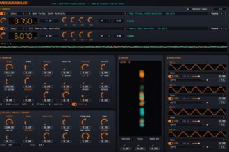RadioGranular free granular synth official visual by Creature From The Black