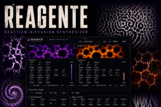 REAGENTE reaction diffusion synthesizer official visual by Creature From The Black