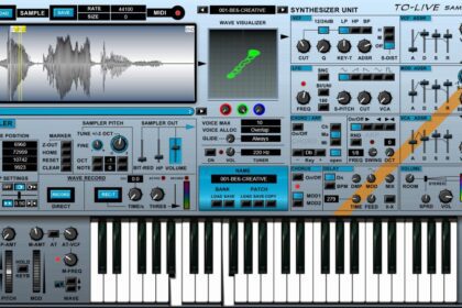 TO-Sampler free sampler VST3 interface by TubeOhm