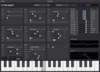 neo synth free modular VST3 synthesizer interface