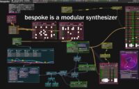 Bespoke Synth free modular DAW interface with connected music production modules
