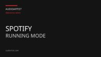 Spotify Running Mode