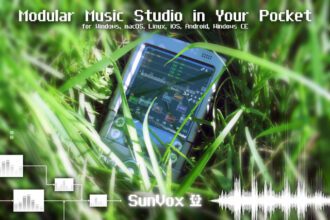 SunVox free modular DAW and tracker interface