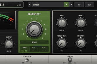 Tape Echo 2 free tape delay VST plugin by Dusk Audio