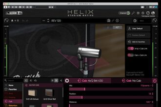 Helix Stadium Native Intro free VST amp and cabinet interface