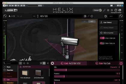 Helix Stadium Native Intro free VST amp and cabinet interface