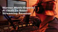 Warner Music Expects AI Deals to Boost Streaming Revenue